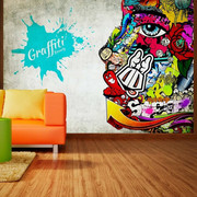 Fototapeta - Graffiti beauty Artgeist