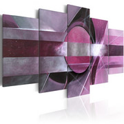 Obraz - Fioletowa abstrakcja Artgeist