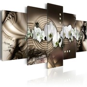 Obraz - Piasek, orchidea, Zen Artgeist