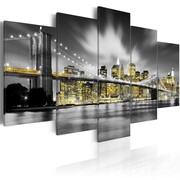 Obraz - NYC: bursztynowe oczy Artgeist