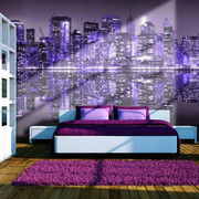 Fototapeta - Into the violet - NYC Artgeist