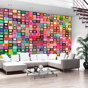 Fototapeta - Kolorowe pudełka Artgeist