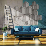 Fototapeta - Betonowe bloki Artgeist