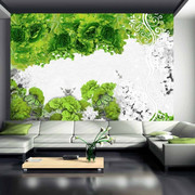 Fototapeta - Kolory wiosny: zielony Artgeist