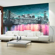 Fototapeta - Malowany Nowy Jork Artgeist