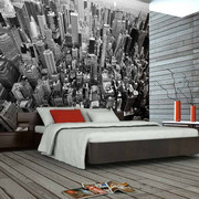 Fototapeta - USA, Nowy Jork: czarno-biały Artgeist