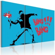 Obraz - Bang bang! - triptych Artgeist