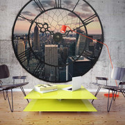 Fototapeta - NYC Time Zone Artgeist