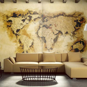 Fototapeta - Mapa poszukiwaczy złota Artgeist