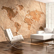 Fototapeta - Piaskowa mapa Artgeist