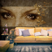 Fototapeta - Kobieta i motyle Artgeist