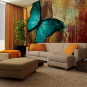 Fototapeta - Painted butterfly Artgeist