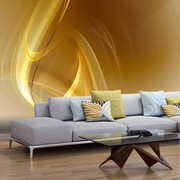 Fototapeta - Gold fractal background Artgeist