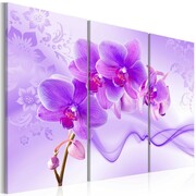 Obraz - Eteryczna orchidea - fiolet Artgeist