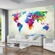 Fototapeta - The map of happiness Artgeist