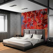 Fototapeta - Red japanese maple Artgeist