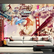Fototapeta - Hollywood, Miami, Los Angeles... Artgeist