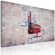 Obraz - Routemasterem dookoła Wielkiej Brytanii Artgeist