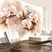 Fototapeta - Herbaciane orchidee Artgeist