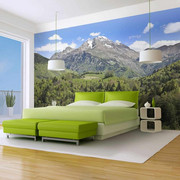 Fototapeta - Holiday in the mountains Artgeist