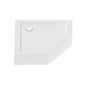 NEW TRENDY Brodzik NEW AZURA pięciokątny na stelażu 80x80x15 B-0414 NEW TRENDY