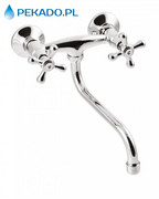 Invena Bateria umywalkowo-zlewozmywakowa Roma BC-22-00S-L INVENA