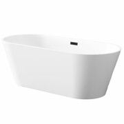 Invena Wolnostojąca wanna Limnos, 170 cm c INVENA