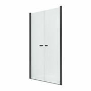 New Trendy Drzwi prysznicowe New Soleo Black 80x195 D-0214A NEW TRENDY