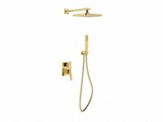 Besco Zestaw prysznicowy podtynkowy Aspira I Złoty BP-AI-ZL Besco