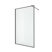 NEW TRENDY Ścianka szklana NEW MODUS BLACK 110x200 EXK-5559 NEW TRENDY