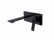 Besco Bateria umywalkowa podtynkowa Aspira czarny BU-AS-CZ Besco