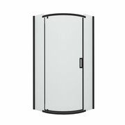 New Trendy Kabina prysznicowa New Komfort Black 80x80x195 K-0468 NEW TRENDY