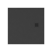 New Trendy Brodzik posadzkowy kwadratowy Mori 90x90x3 cm B-0395 szary NEW TRENDY