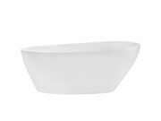 Besco Wanna wolnostojąca Goya 160 + klik-klak grafit WMD-160-GGR Besco