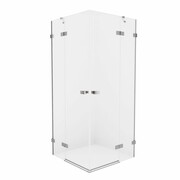 NEW TRENDY Kabina prysznicowa AVEXA drzwi uchylne podwójne 120x110x200 EXK-1538 NEW TRENDY