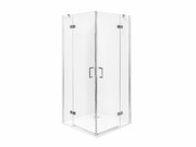 Besco Kabina prysznicowa kwadratowa Viva 80 x 80 x 195 szkło przejrzyste VK-80-195-C Besco
