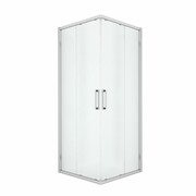 NEW TRENDY Kabina prysznicowa NEW PRAKTIC drzwi przesuwne podwójne 100x100x195 K-0467 NEW TRENDY