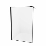 New Trendy Parawan nawannowy NEW MODUS BLACK skrzydło pojedyncze z ramka 80x150 EXK-0293-WP NEW TRENDY