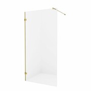 NEW TRENDY Kabina prysznicowa AVEXA GOLD walk-in szkło 8mm 120x200 EXK-7017 NEW TRENDY