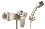 Deante bateria prysznicowa primo z zestawem natryskowym inox bqp 541m Deante