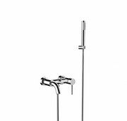 Besco Bateria wannowa ścienna Illusion chrom BW-IS-CH Besco