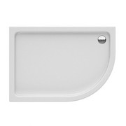 NEW TRENDY Brodzik MAXIMA ULTRA posadzkowy 100x80x5,5 L B-0334 NEW TRENDY