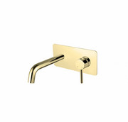 Besco Bateria umywalkowa podtynkowa Illusion złoty BU-IS-ZL Besco