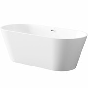Invena Wolnostojąca wanna Limnos, 170 cm AN-00-110-KPL INVENA