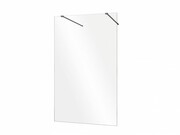 Besco Kabina prysznicowa Aveo Due Black 140 x 195 ADB-140-195C Besco