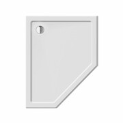 NEW TRENDY Brodzik NEW AZURA pięciokątny 100x80x5 PRAWY B-0419 NEW TRENDY