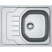 Franke Zlewozmywak stalowy Onda OLN 611-63 stal szlachetna gładka 101.0607.955 Franke