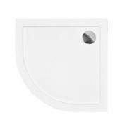 Besco Brodzik półokrągły Slimline Aron 80 x 80 x 3 BAA-80-NR Besco