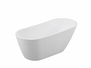 Besco Wanna wolnostojąca Melody 170 x 80 + maskownica syfonu z przelewem biała WAS-170-MBI Besco