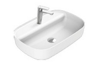 Cerastyle Umywalka nablatowa Aqua 60x40x16 077100-u Cerastyle